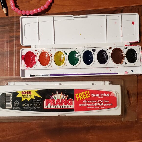 LOT Kids Art Color Paint By Num Colored Pencils Paint Winky Dinks Foil Art - Picture 6 of 16